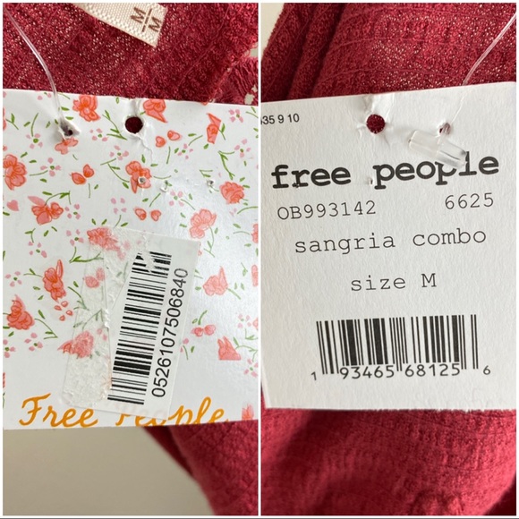 ✖️SOLD✖️•FREE PEOPLE• Serafina Embroidered Blouse - Picture 10 of 14